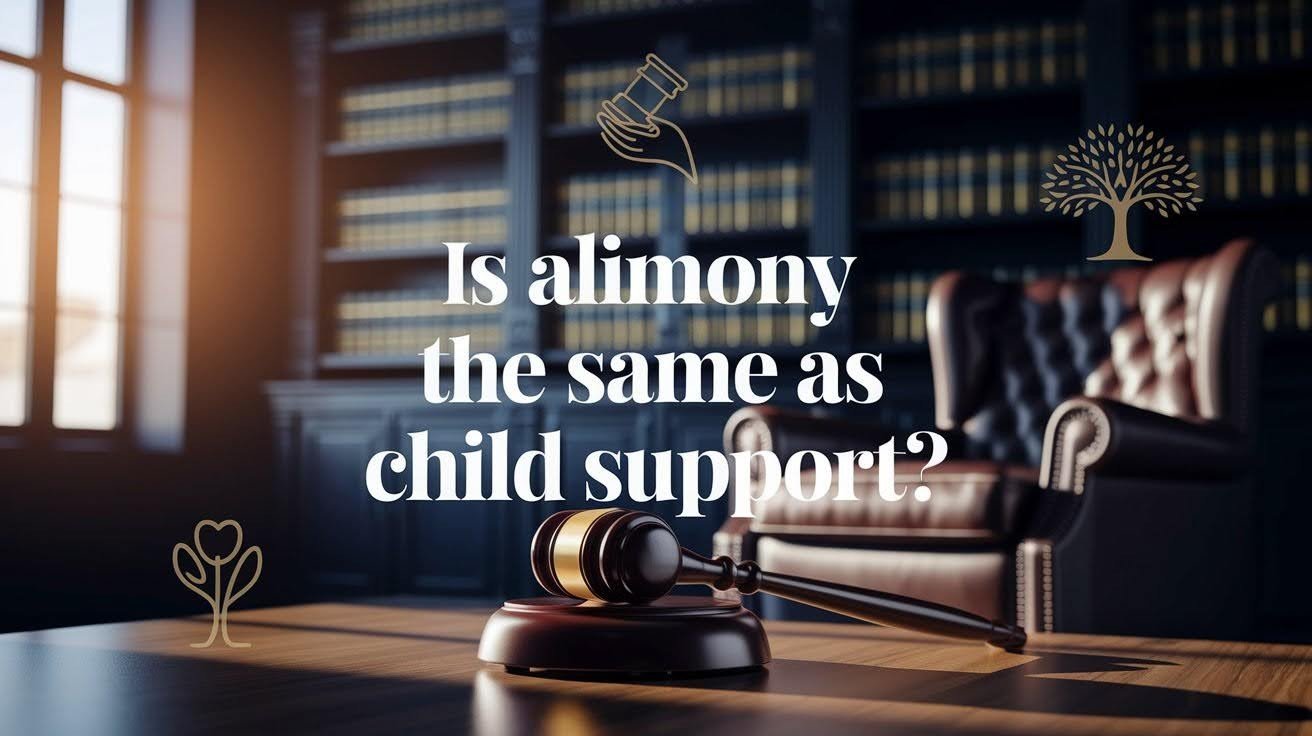 Is Alimony The Same As Child Support